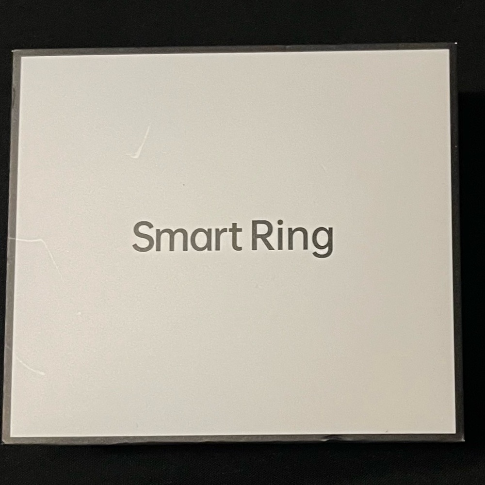 Smart Ring - Silver Smart Ring, Size 9 Wearable